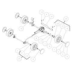 Roue avant O80-1022-407-00 ORIGINAL OREC
