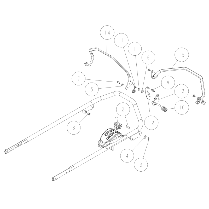 CMP blade clutch lever (537.538) O0268-10300 ORIGINAL OREC