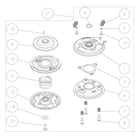 Thrust washer (H) O80-1020-874-00 ORIGINAL OREC | NewgardenParts.com