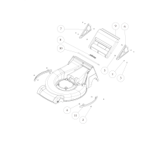 SIDE PROTECTION BODY (6 POS.) (GREY) O0268-6020H ORIGINAL OREC | NewgardenParts.com