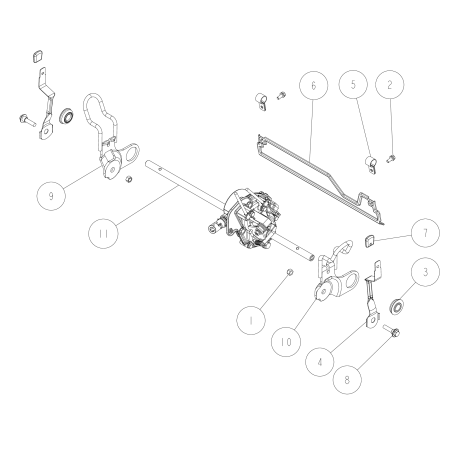 SUPPORT DE ROUE ARRIÈRE GAUCHE * (6 POS.) O0268-34700 ORIGINAL OREC | NewgardenParts.com