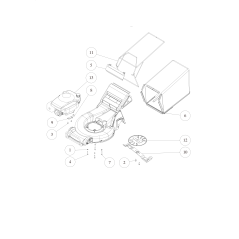 BBC Cover CMP (Grigio Metallizzato) O0222-5010H ORIGINALE OREC | NewgardenParts.com
