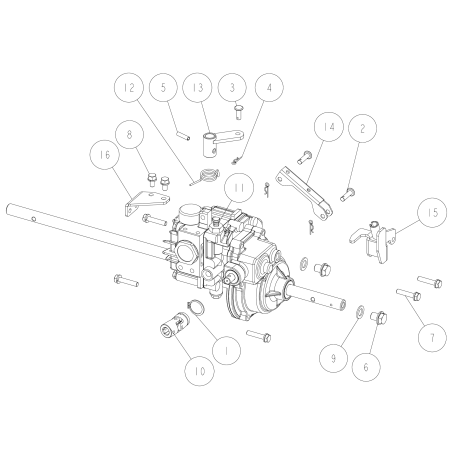 Flat Head Pin 6*16 O89-2181-060162 ORIGINAL OREC | NewgardenParts.com