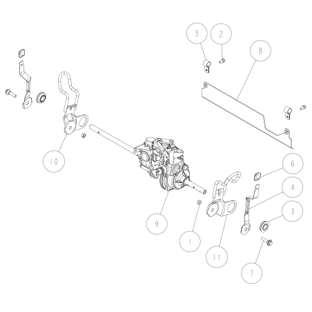 Übertragungsgruppe (GRH537) 6 Pos. O0269-01010 ORIGINAL OREC | NewgardenParts.com