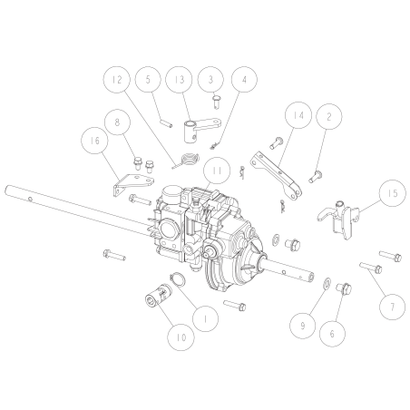 OREC CLUTCH ARM (METALLIC GRAY) O0276-0151H GENUINE | NewgardenParts.com