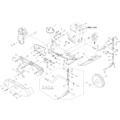 Front wheel arm O0206-30220 ORIGINAL OREC | NewgardenParts.com