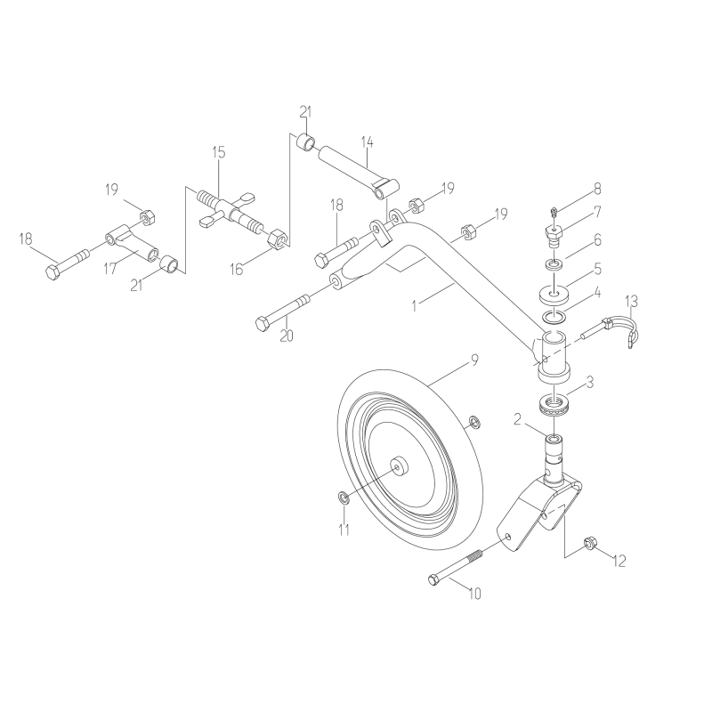 OREC ORIGINAL O0212-74300 Cutting Height Adjustment Bolt