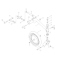 OREC ORIGINAL Adjusting Bolt Receiver (L) O0212-74100