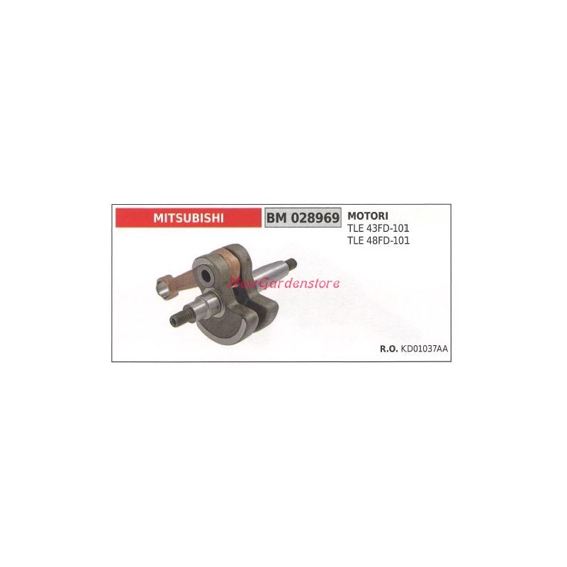 Antriebswelle MITSUBISHI Bürstenmähermotor TLE 43FA-101 028969