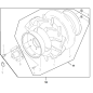 Tire Assy (Left) O0257-30000 ORIGINALE OREC Tire Assy (Left) O0257-30000 ORIGINALE OREC