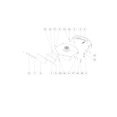 Boulon hexagonal (PW) M6*17 O89-1137-060172 ORIGINAL OREC