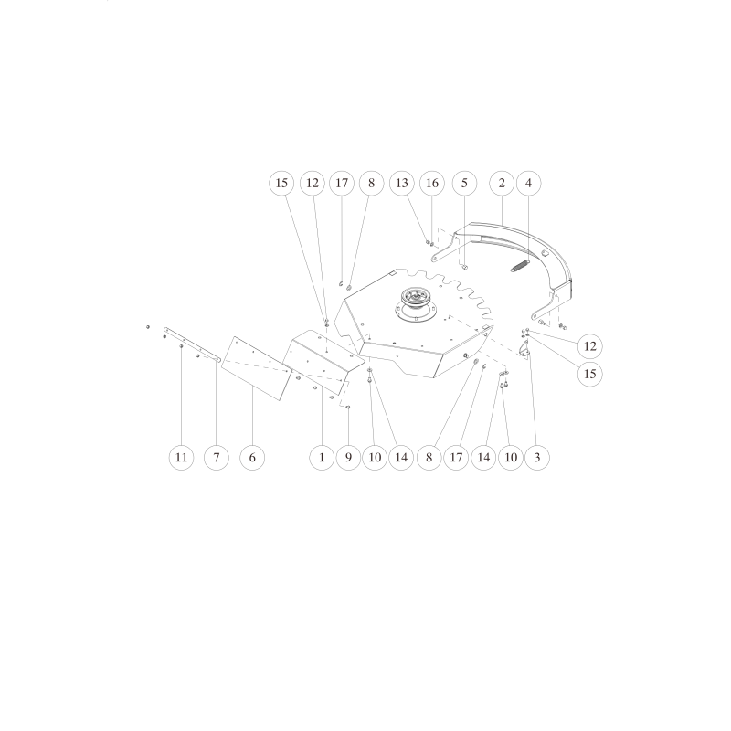 Sechskantschraube (PW) M6*17 O89-1137-060172 ORIGINAL OREC
