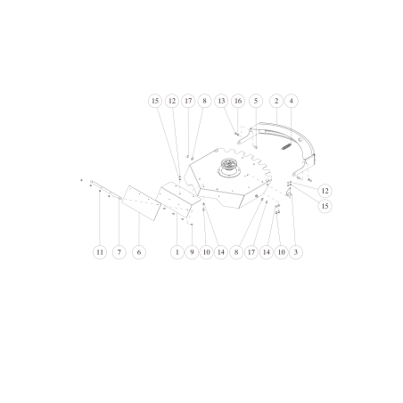 Sechskantschraube (PW) M6*17 O89-1137-060172 ORIGINAL OREC | NewgardenParts.com