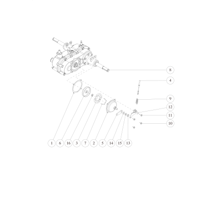 Bremskappenbaugruppe O0207-73800 ORIGINAL OREC | NewgardenParts.com