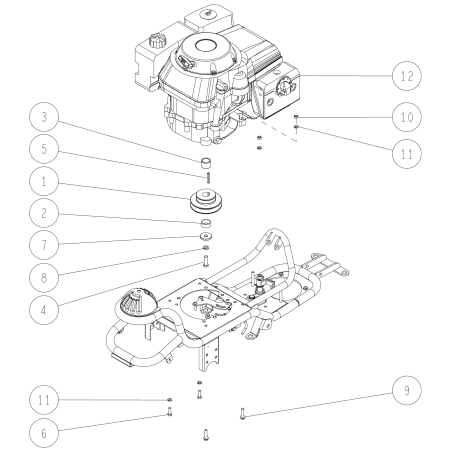 Washer 11*40*6 O80-1487-516-00 ORIGINAL OREC | NewgardenParts.com
