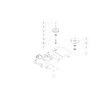 Messerscheibe B (weiß) O80-1035-587-01 ORIGINAL OREC | NewgardenParts.com