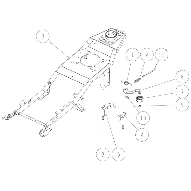 ORIGINAL OREC Transmission Clutch Cable O0355-70200