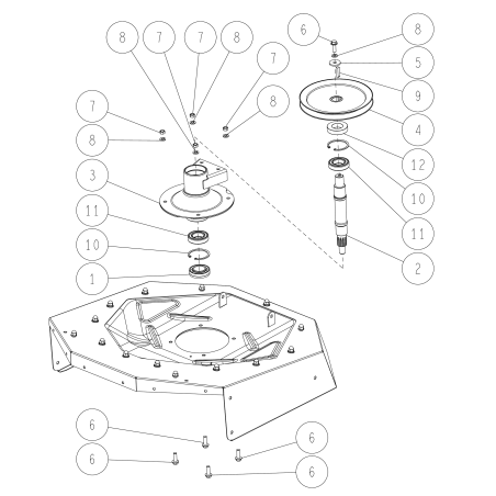 Key 7*30 (half round) O89-2151-070300 ORIGINAL OREC | NewgardenParts.com