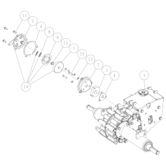 Brake lining (small) O85-1445-317-00 ORIGINAL OREC | NewgardenParts.com