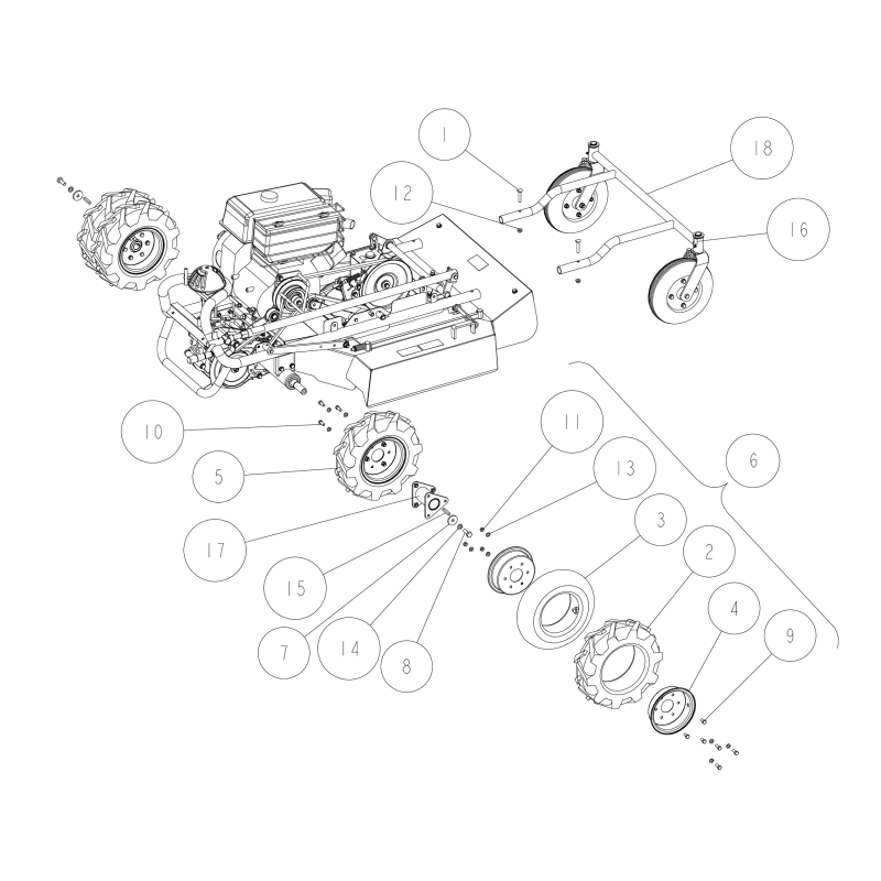 Wheel Boss O0223-30500 ORIGINAL OREC