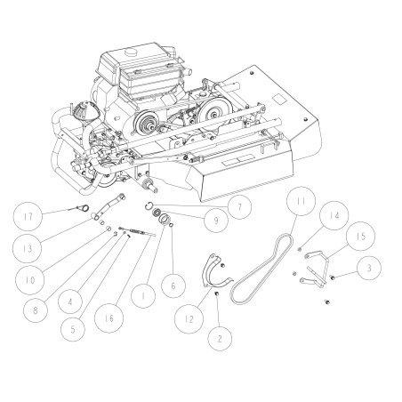 Belt holder (B) O0223-42200 ORIGINAL OREC | NewgardenParts.com
