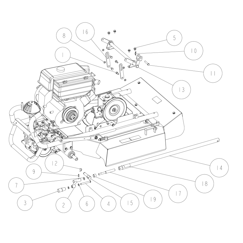 Pin Round-Head 10*80 O83-1713-166-00 ORIGINALE OREC