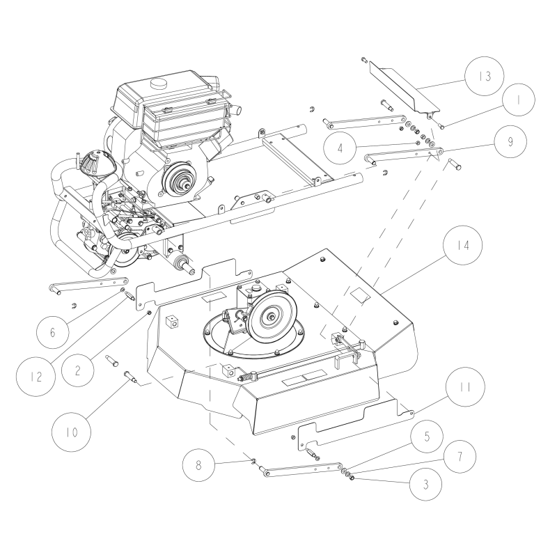 Link Bolt O0223-50800 ORIGINAL OREC