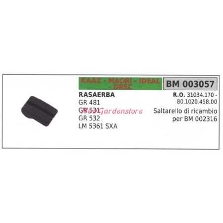 KAAZ tondeuse automotrice à cliquet GR 481 531 003057 | NewgardenParts.com