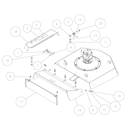 Molla per coperchio destro O80-1488-749-00 ORIGINALE OREC | NewgardenParts.com