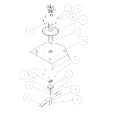 Vis à lame (8T) M12*25 P-1,25 Meck O0223-71300 ORIGINAL OREC | NewgardenParts.com