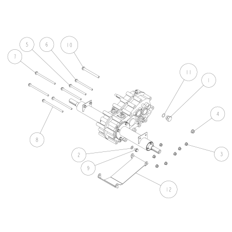 Tuerca de arandela (fina) M10 O83-1493-255-00 ORIGINAL OREC | NewgardenParts.com