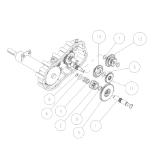3. Wellenzahnrad 20T CMP O0223-02100 ORIGINAL OREC | NewgardenParts.com