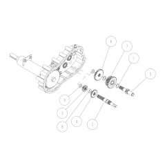 3rd Shaft Gear 31T O0223-01500 ORIGINAL OREC | NewgardenParts.com