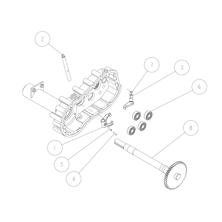 Brazo oscilante ORIGINAL OREC Sub Speed ??????Cambio O80-1575-109-00 | NewgardenParts.com