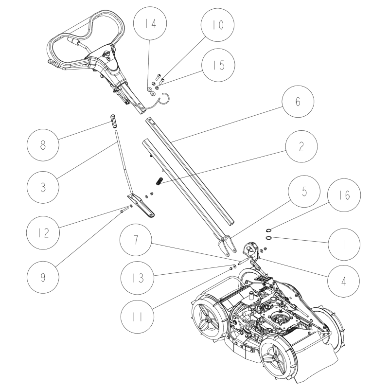 CMP O0229-12400 ORIGINAL OREC handle extension lever