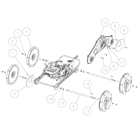 Rueda CMP (SP300) O0305-30100 ORIGINAL OREC | NewgardenParts.com