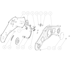 Pignon, 9 dents O0202-30500 ORIGINAL OREC