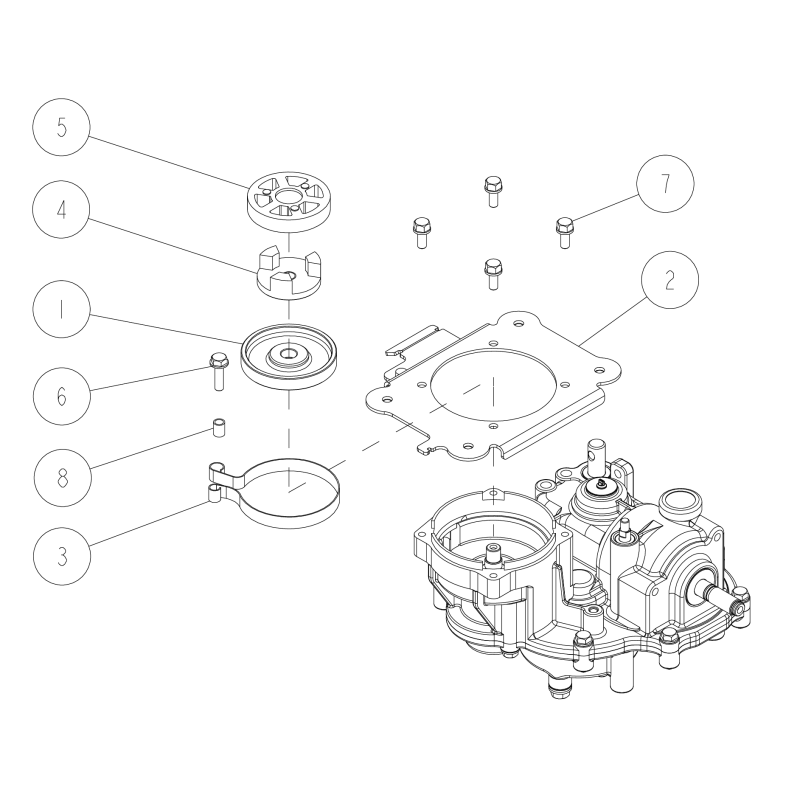Freno Durmo O0305-02200 ORIGINAL OREC