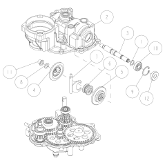 CMP O0305-02400 ORIGINAL OREC Richtungswechselgabel