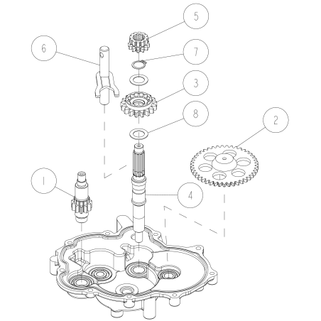 Cultch Knife Fork O0305-02100 ORIGINAL OREC | NewgardenParts.com