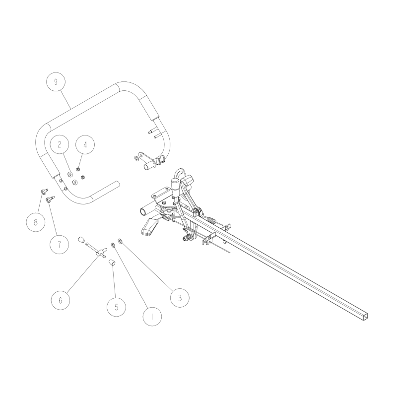 Albero leva frizione CMP O0208-13100 ORIGINALE OREC