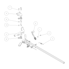 Cable, embrague de corte O0229-70800 ORIGINAL OREC