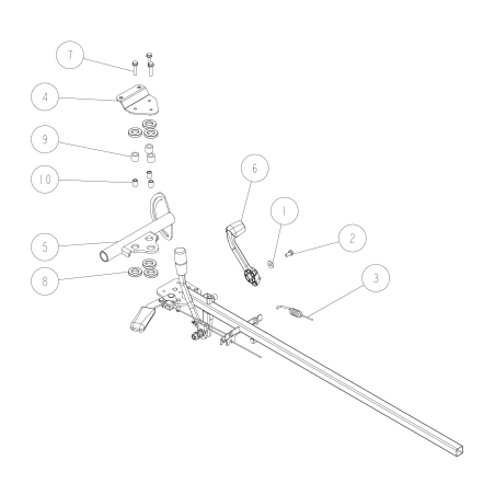 Adaptateur de poignée supérieure ORIGINAL OREC O0229-10710 | NewgardenParts.com