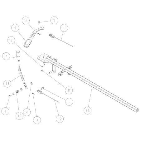 Alambre, dirección de la manija O0229-70500 ORIGINAL OREC | NewgardenParts.com