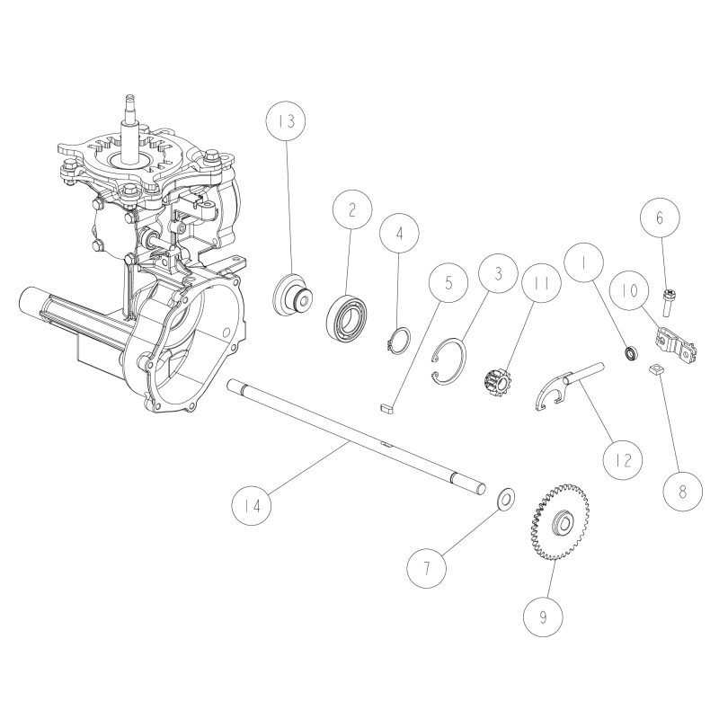 Bevel Gear 30T O0208-00500 ORIGINALE OREC