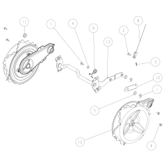 CMP O0202-31400 ORIGINAL OREC Rear Wheel Reinforcement | NewgardenParts.com