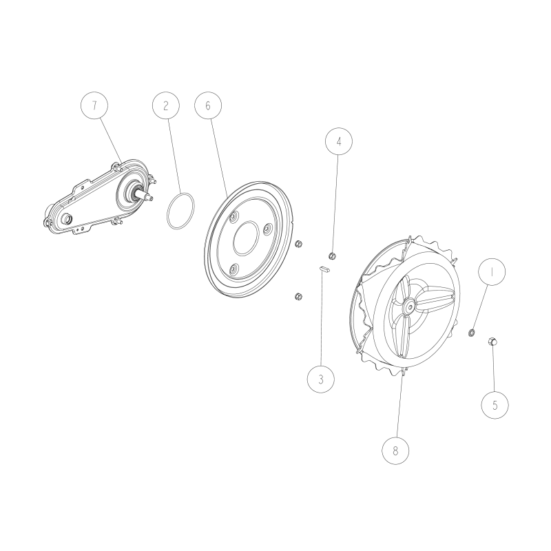 Spike Wheel O0202-30400 ORIGINALE OREC