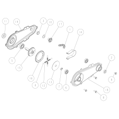 Kette Nr. 35-54L O89-6512-035054 ORIGINAL OREC
