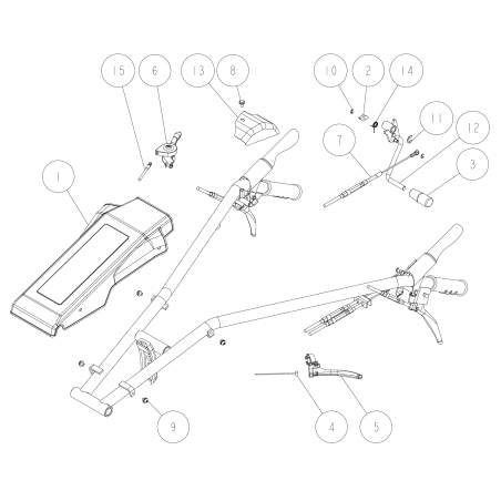 Cable, throttle (without lever) O0286-72600 ORIGINAL OREC | NewgardenParts.com