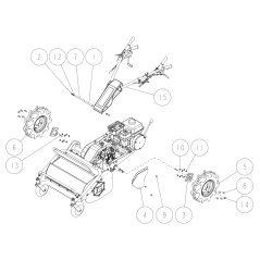 Pneumatic group (right) 400-7 O80-1711-412-00 ORIGINAL OREC | NewgardenParts.com